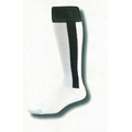 2 in 1 Knit in Stirrup Baseball Heel & Toe Socks (5-9 Small)